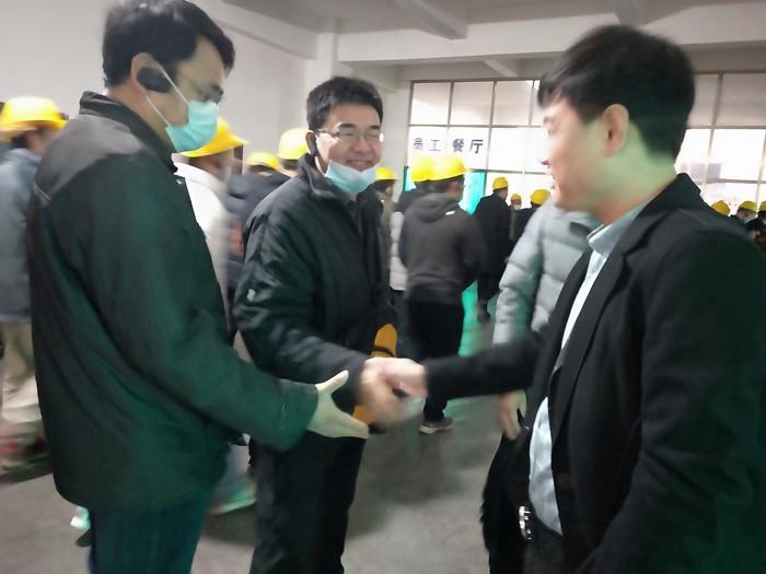 热烈欢迎河南工业大学师生到我司参观学习！